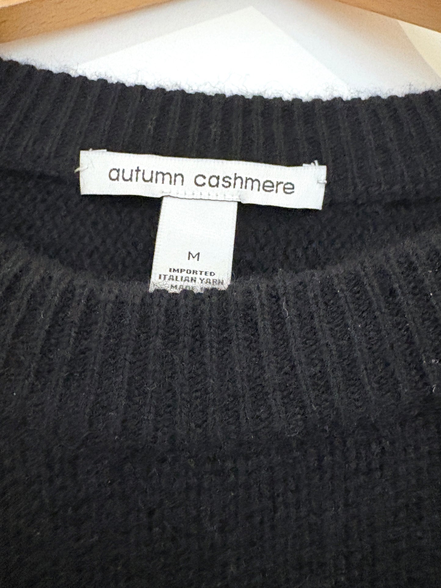 Autumn Cashmere Black Jumper M