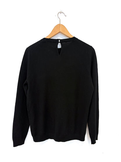 Sézane Black Wool Knit M