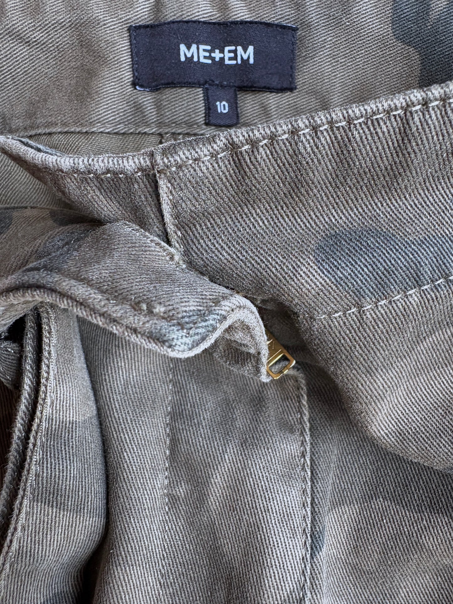 Me+Em Army Trousers UK 10