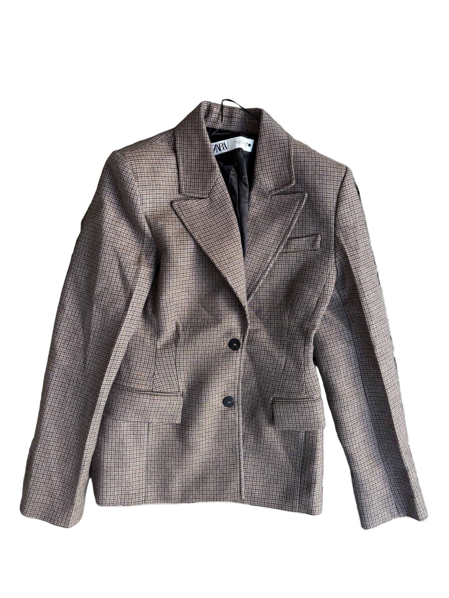 Zara Woman Collection Check Suit S