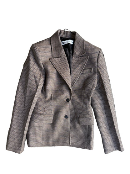 Zara Woman Collection Check Suit S