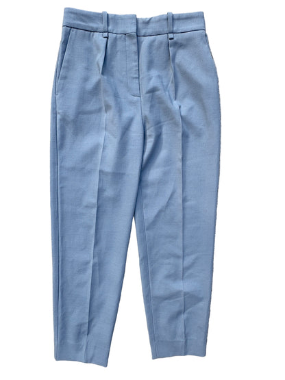 Maje Blue Wool Tailored Trousers