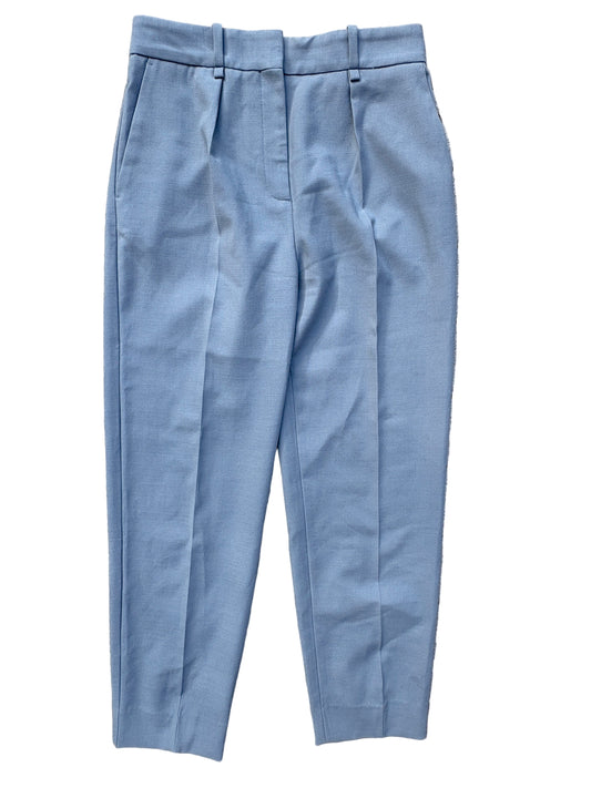 Maje Blue Wool Tailored Trousers