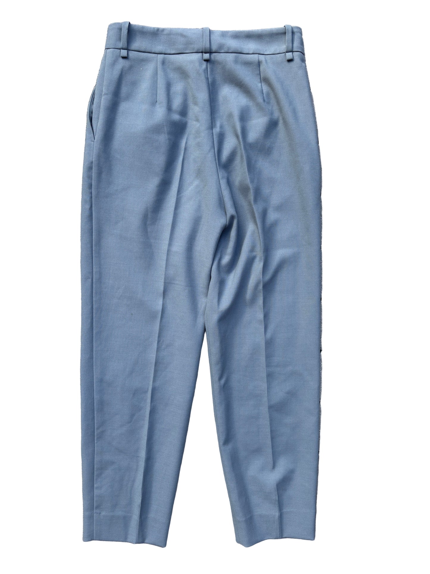 Maje Blue Tailored Trousers UK 8