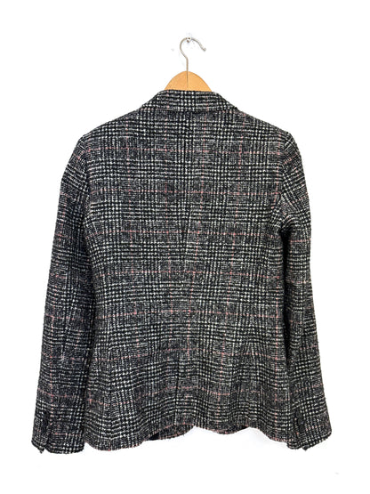 Massimo Dutti Herringbone Blazer UK 10