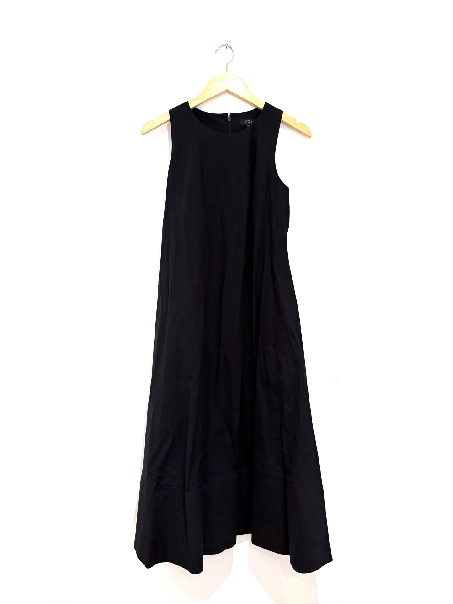 COS Black Cotton Dress