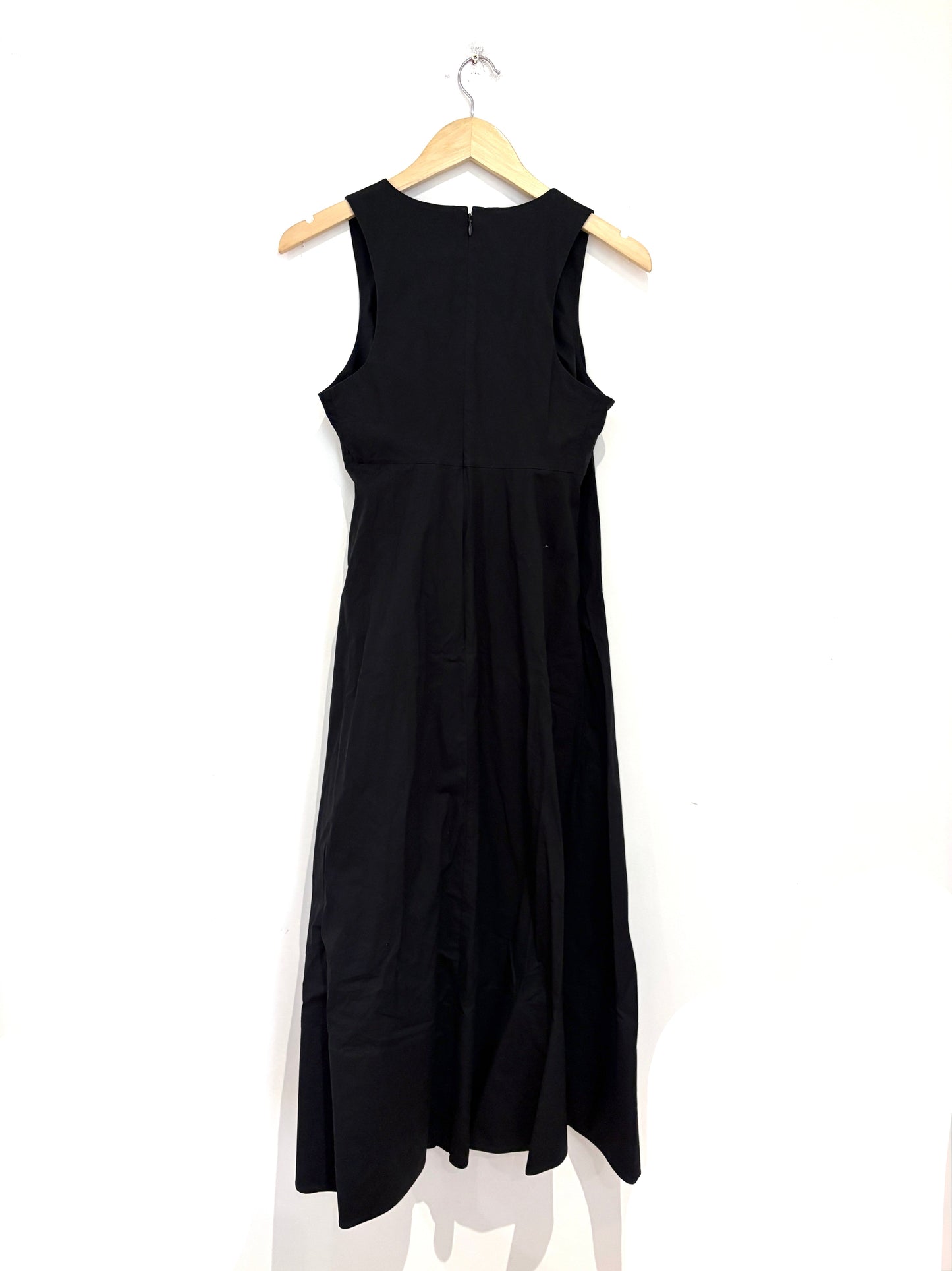 COS Black Cotton Dress UK 10