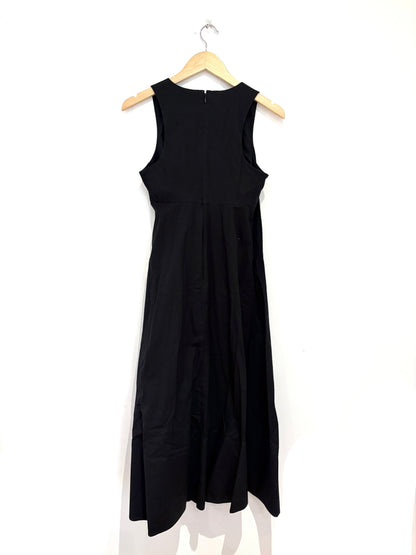 COS Black Cotton Dress UK 10