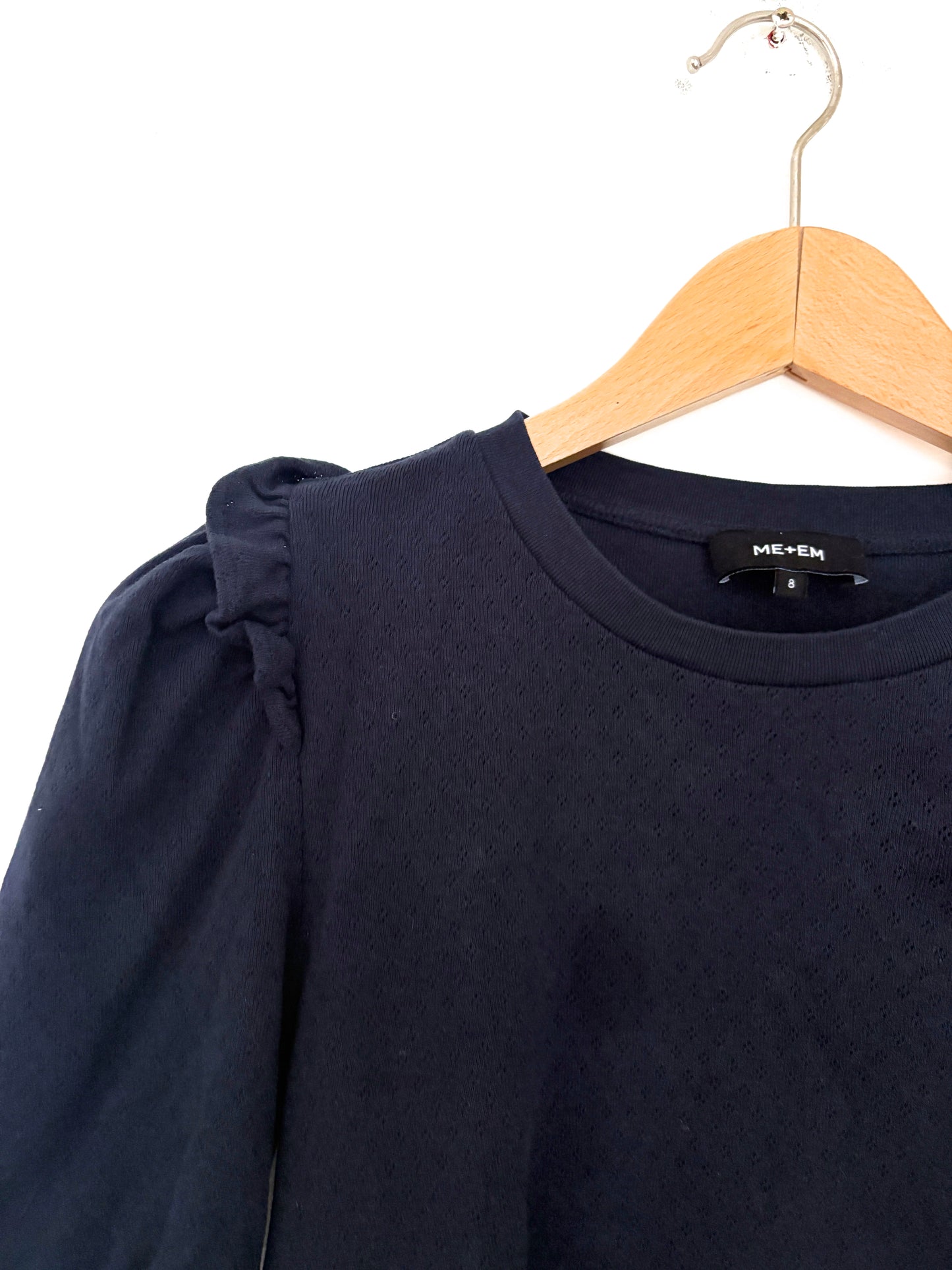 Me+Em Puff Sleeve Top UK 8