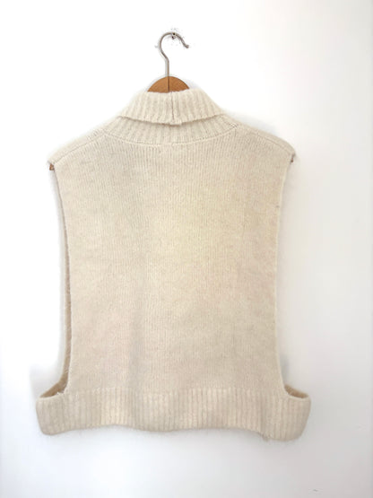 Bellerose Daren Beige Sleeveless Knit One Size