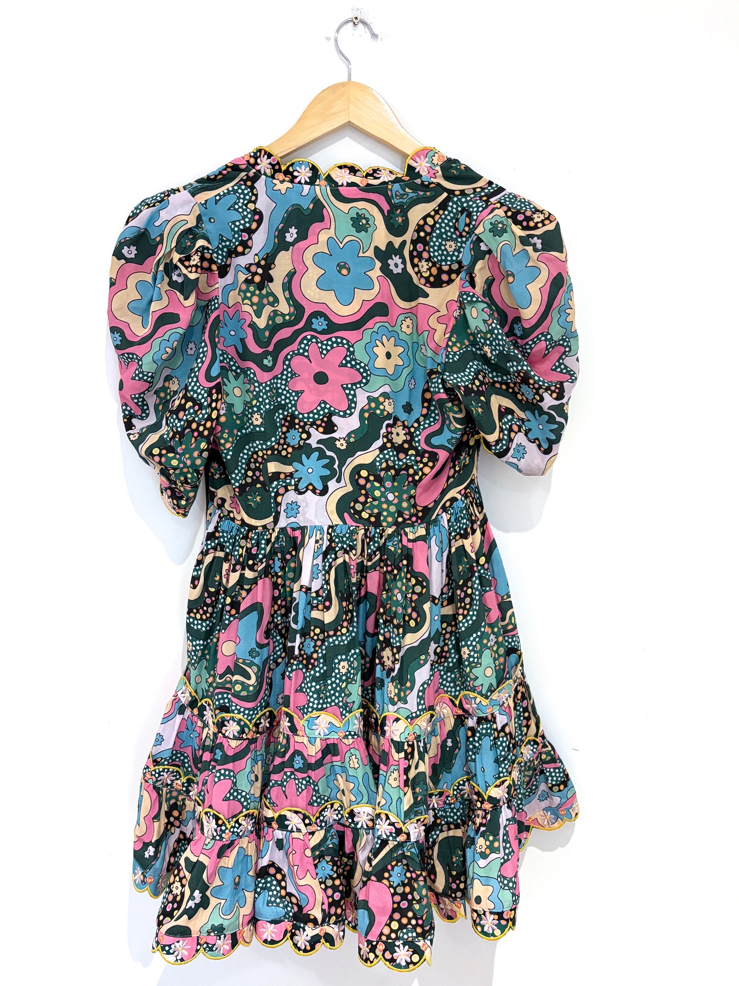 Celia B Hortensia Print Dress S