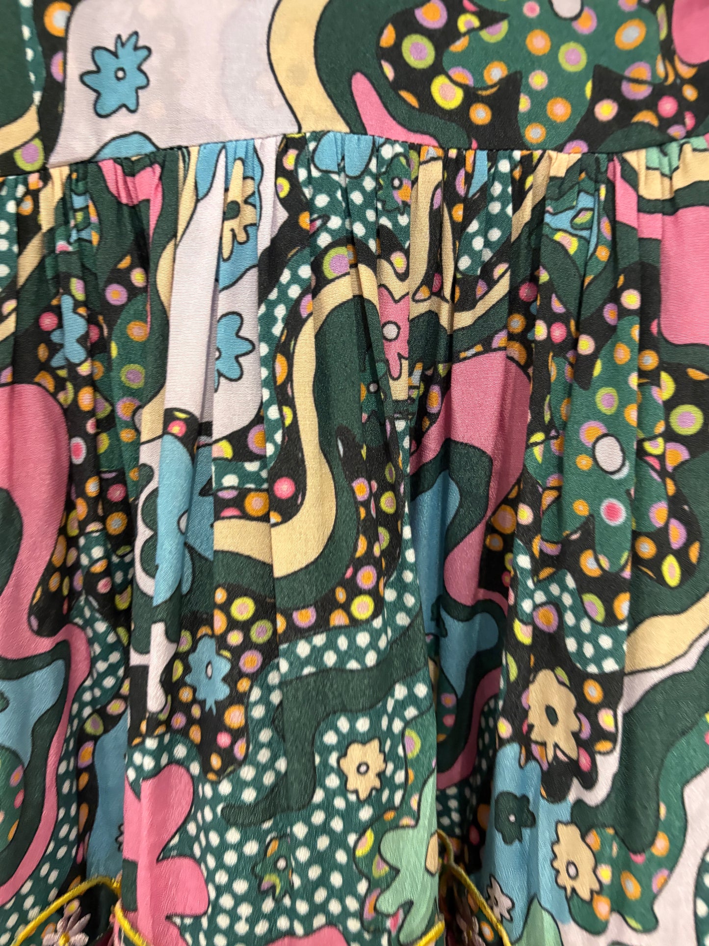 Celia B Hortensia Print Dress S