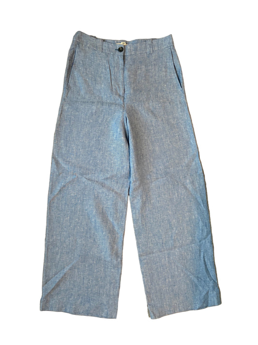 Boden Wide Leg Linen Trousers