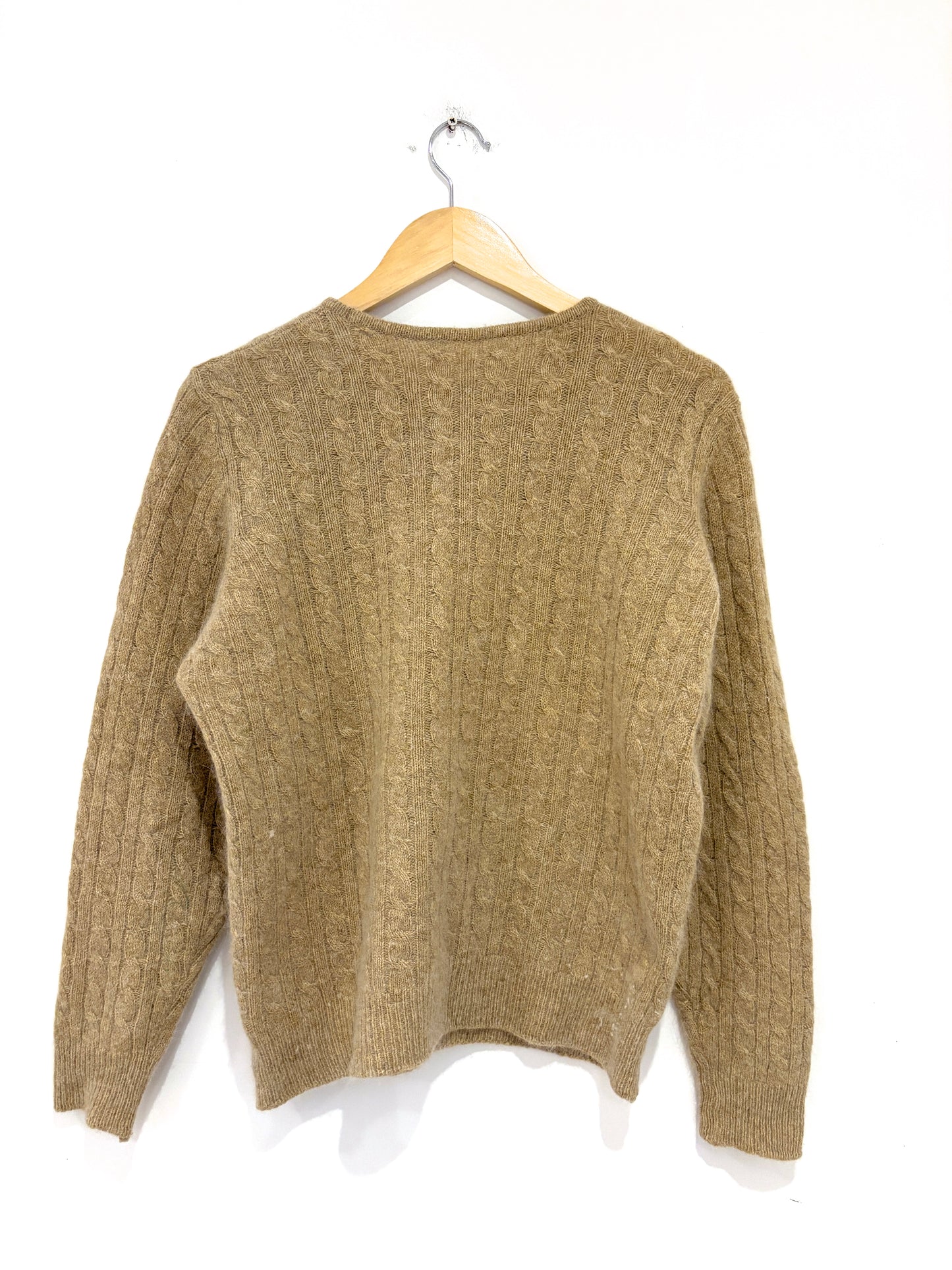 Marks & Spencer Oatmeal Wool Jumper UK 14
