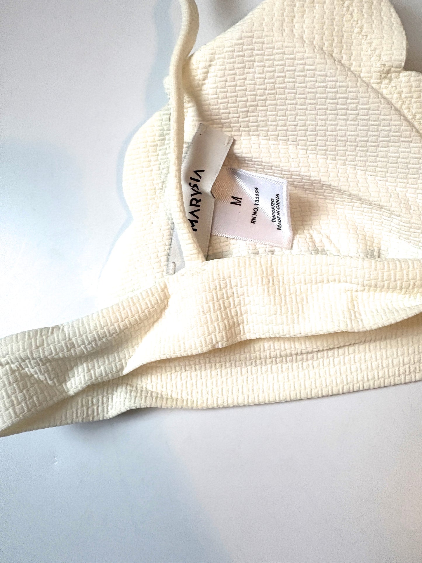 Marysia White Bikini M