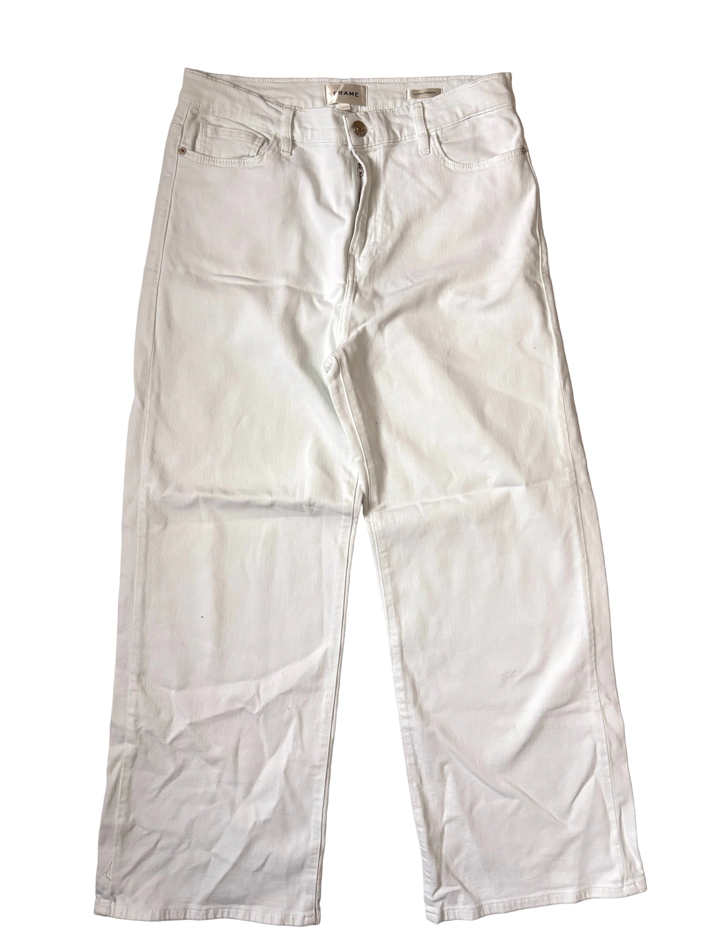 Frame slim palazzio jeans