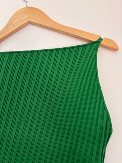 Michelle Mason Green Knit Dress S