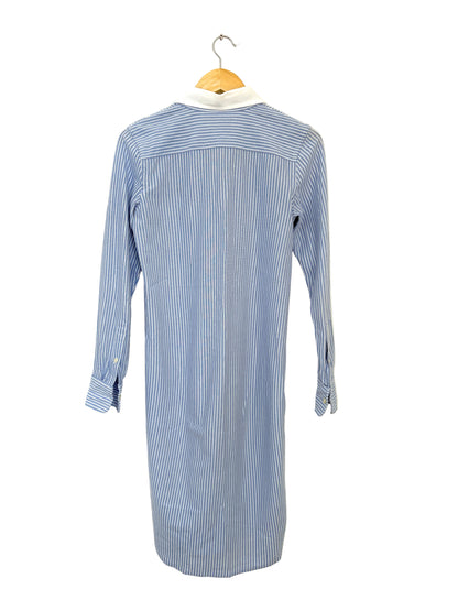 Ralph Lauren Oxford Print Shirt Dress XS
