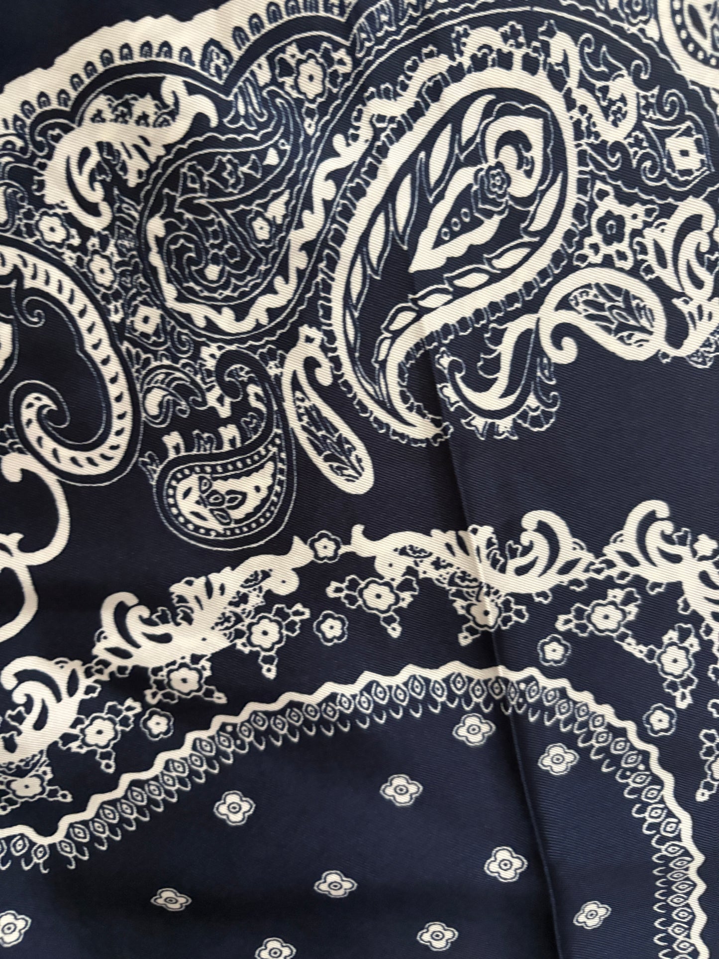 Sandro Bandana Print Floaty Trousers UK 10
