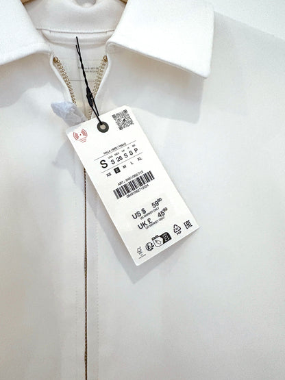 New With Tags Zara Woman Collection Cropped Jacket S