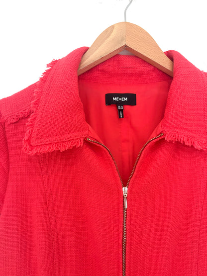 Me+Em Textured Coral Jumpsuit UK 14