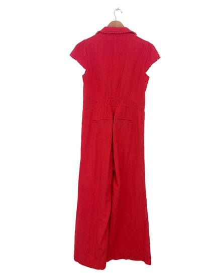 Me+Em Textured Coral Jumpsuit UK 14