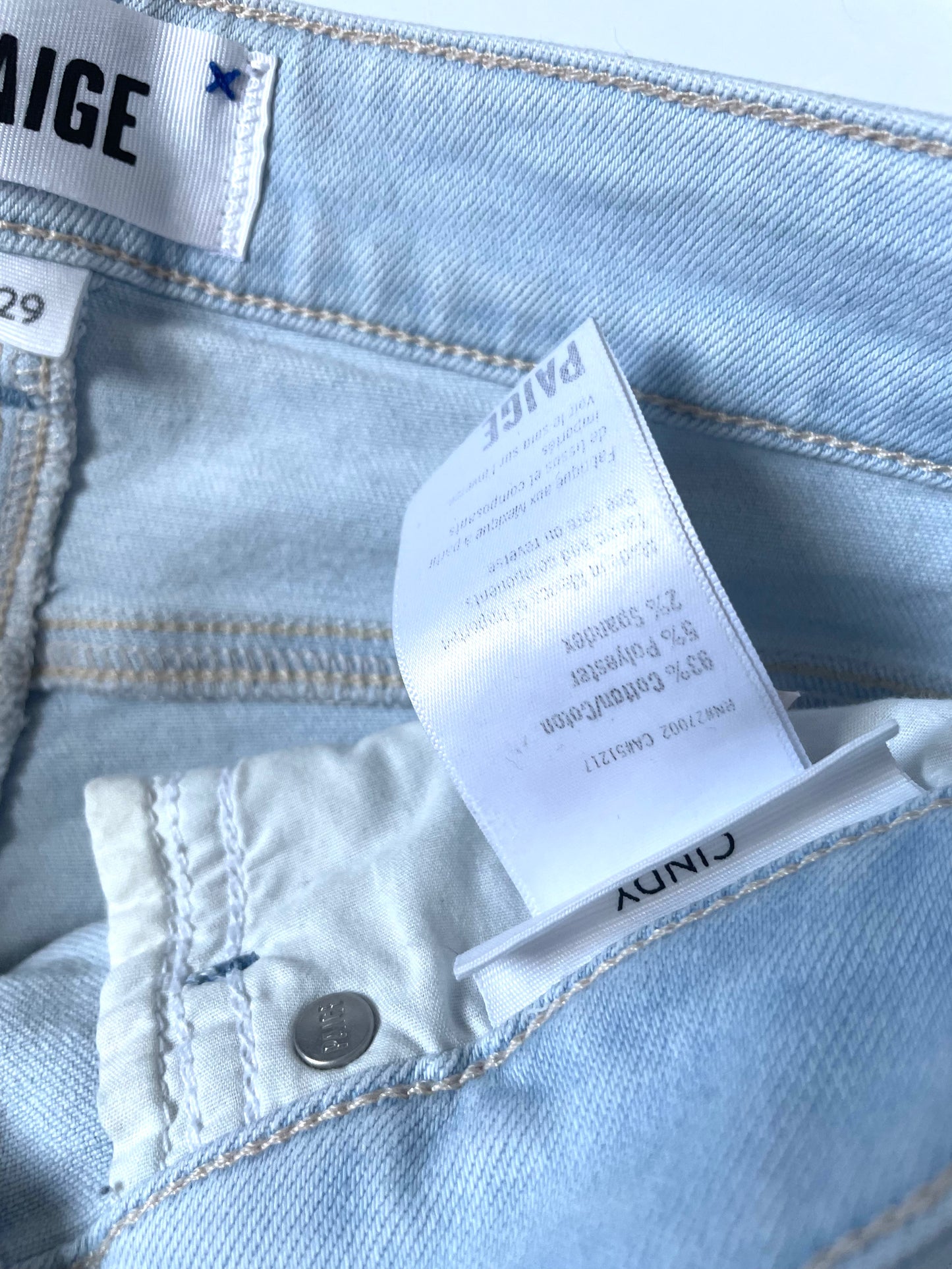 Paige Cindy Jeans 29"