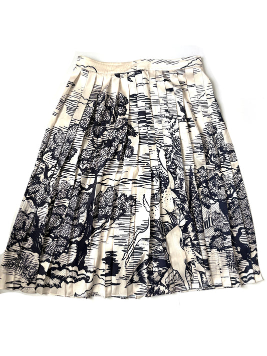 Victoria Victoria Beckham Pleated Midi Skirt