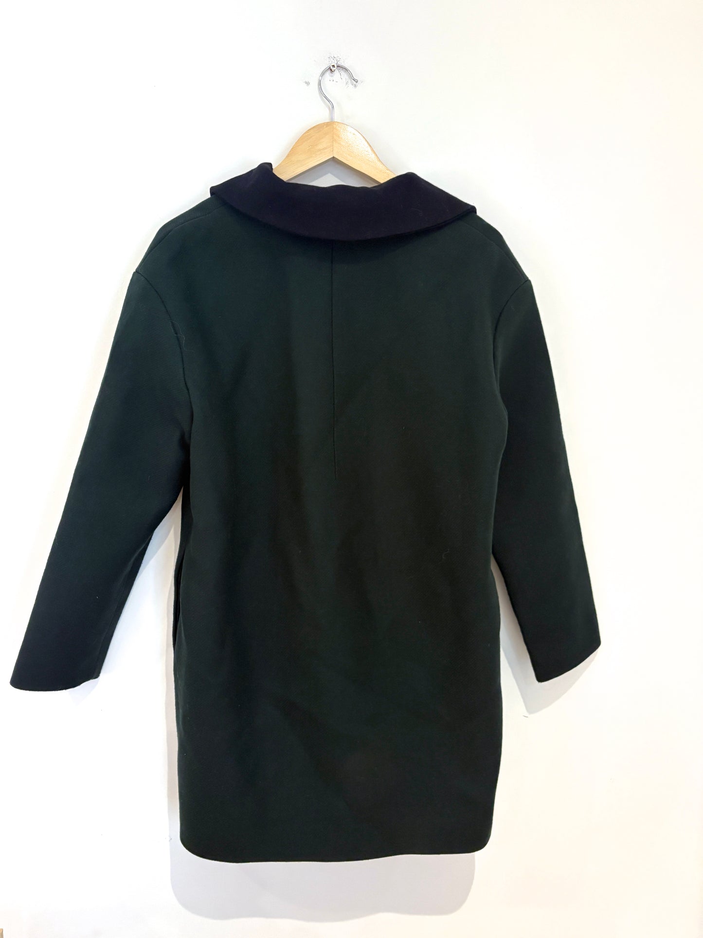 COS Wool Green Coat UK 8