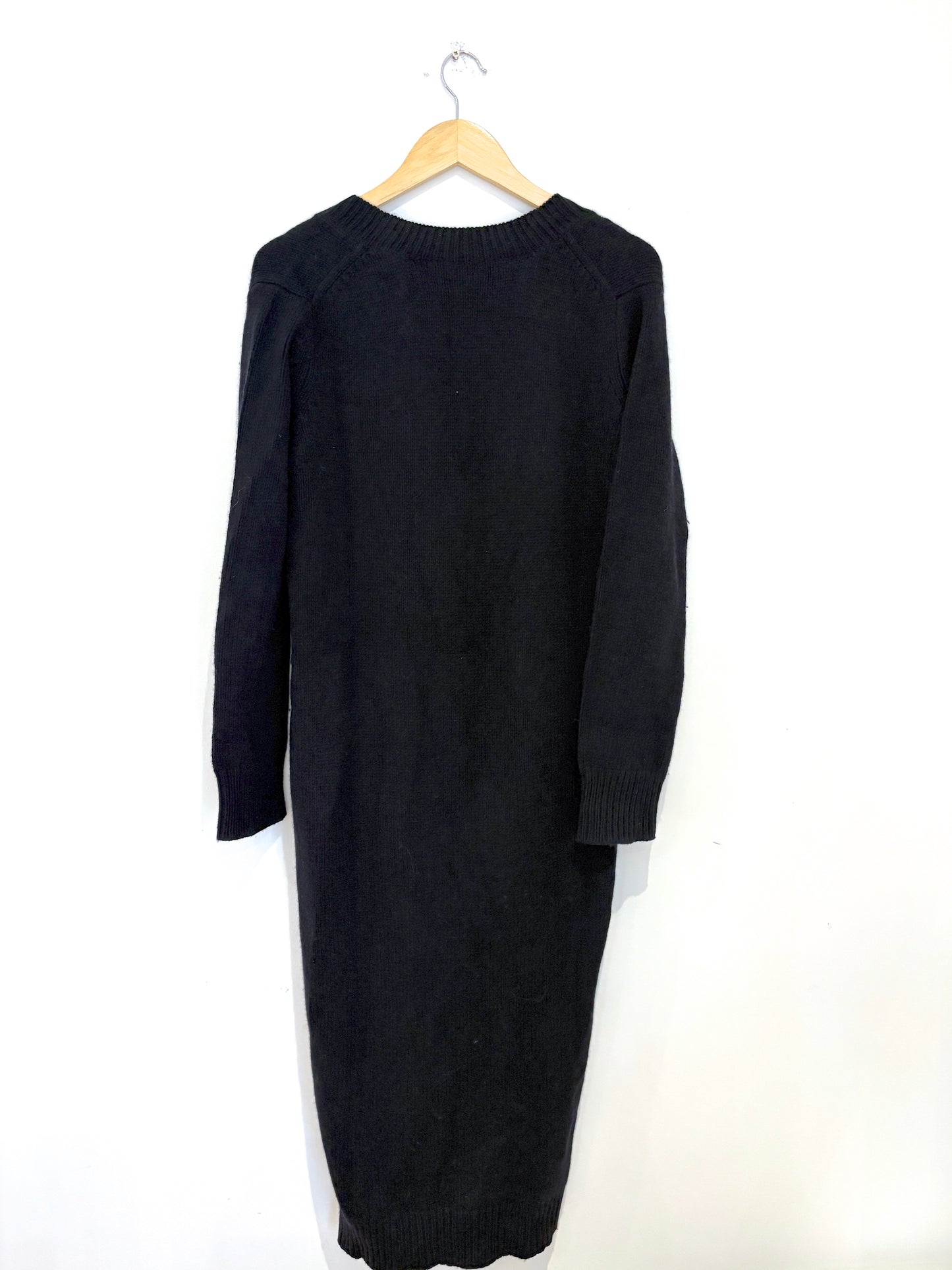 RAEY Cashmere-blend Deep V-neck Dress XXS