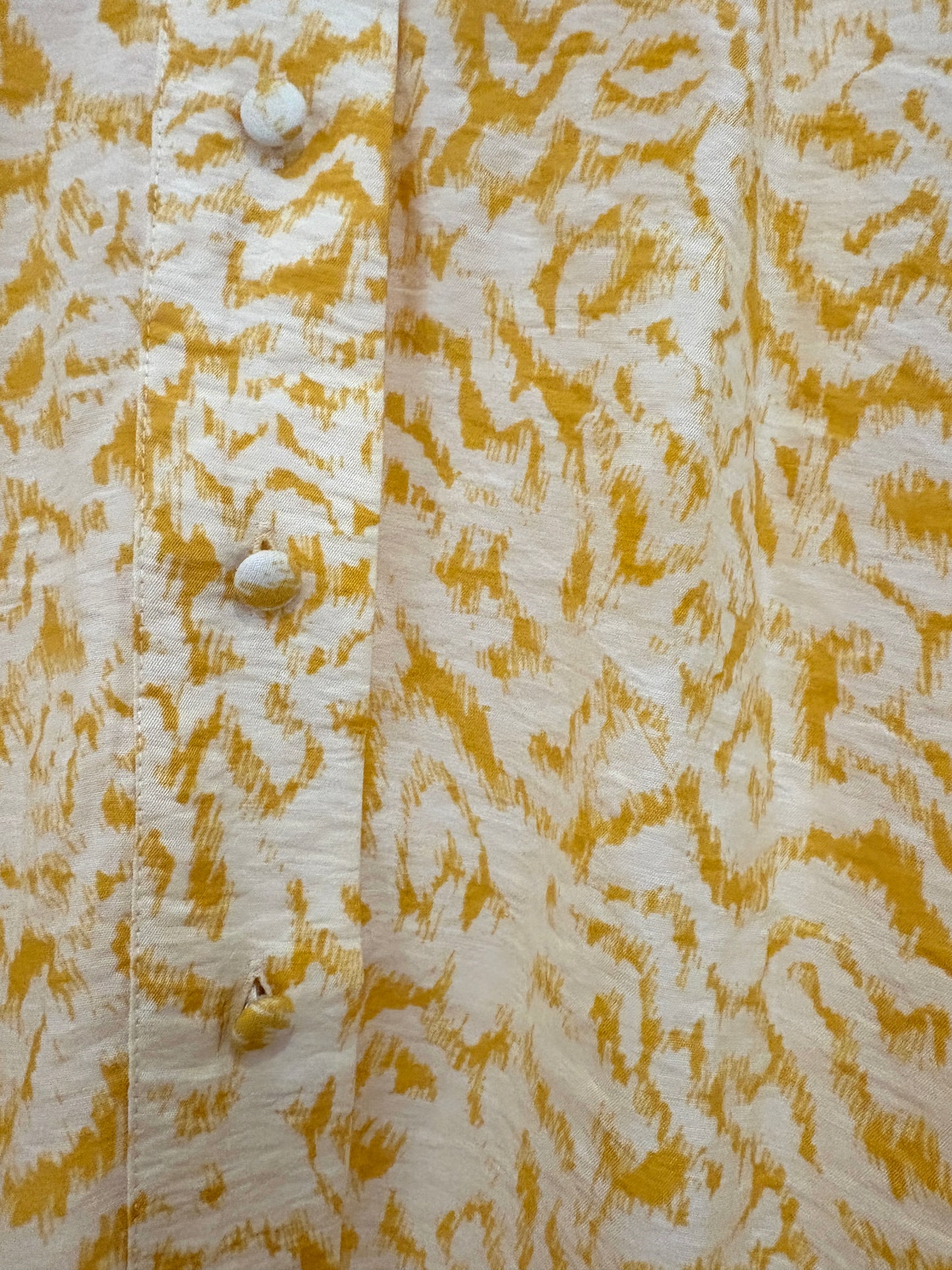 Second Female Yellow Print Shirt S