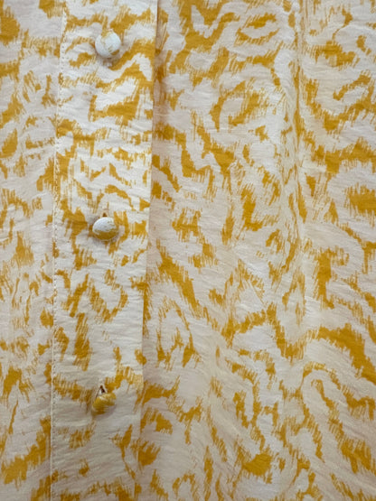 Second Female Yellow Print Shirt S