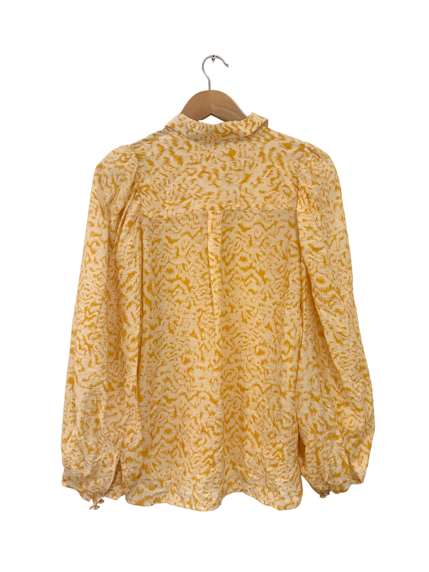 Second Female Yellow Print Shirt S