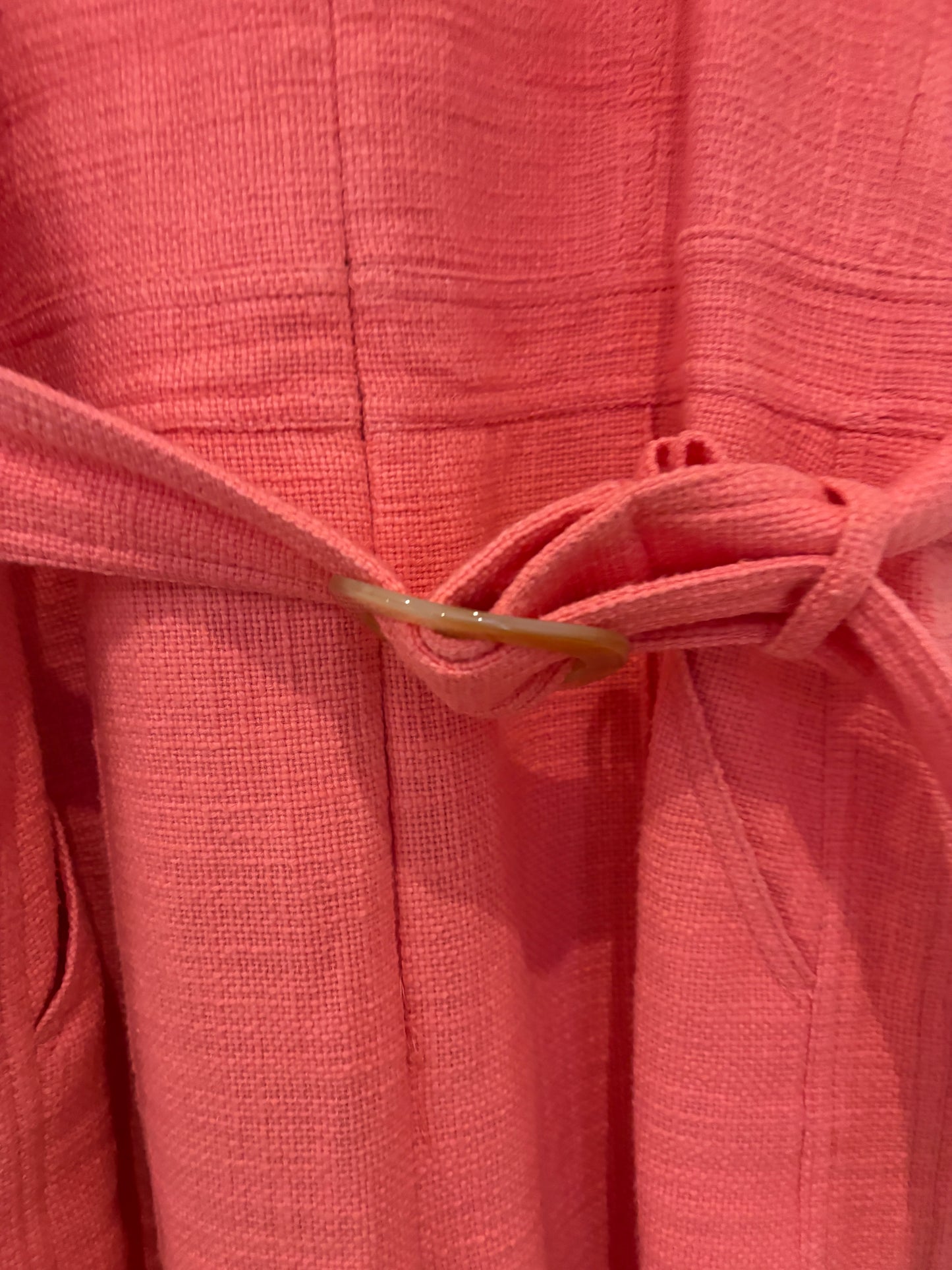 Me+Em Textured Coral Jumpsuit UK 14