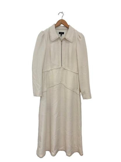 Me+Em Cream Textured Dress