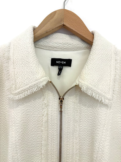 Me+Em Cream Textured Dress UK 14