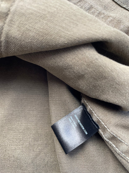 Me+Em Khaki Casual Drawstring Camouflage Jacket UK 14