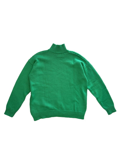 Ganni wool green jumper