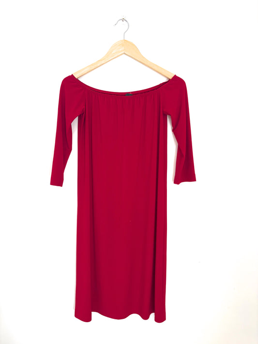 Norma Kamali Red Jersey Dress