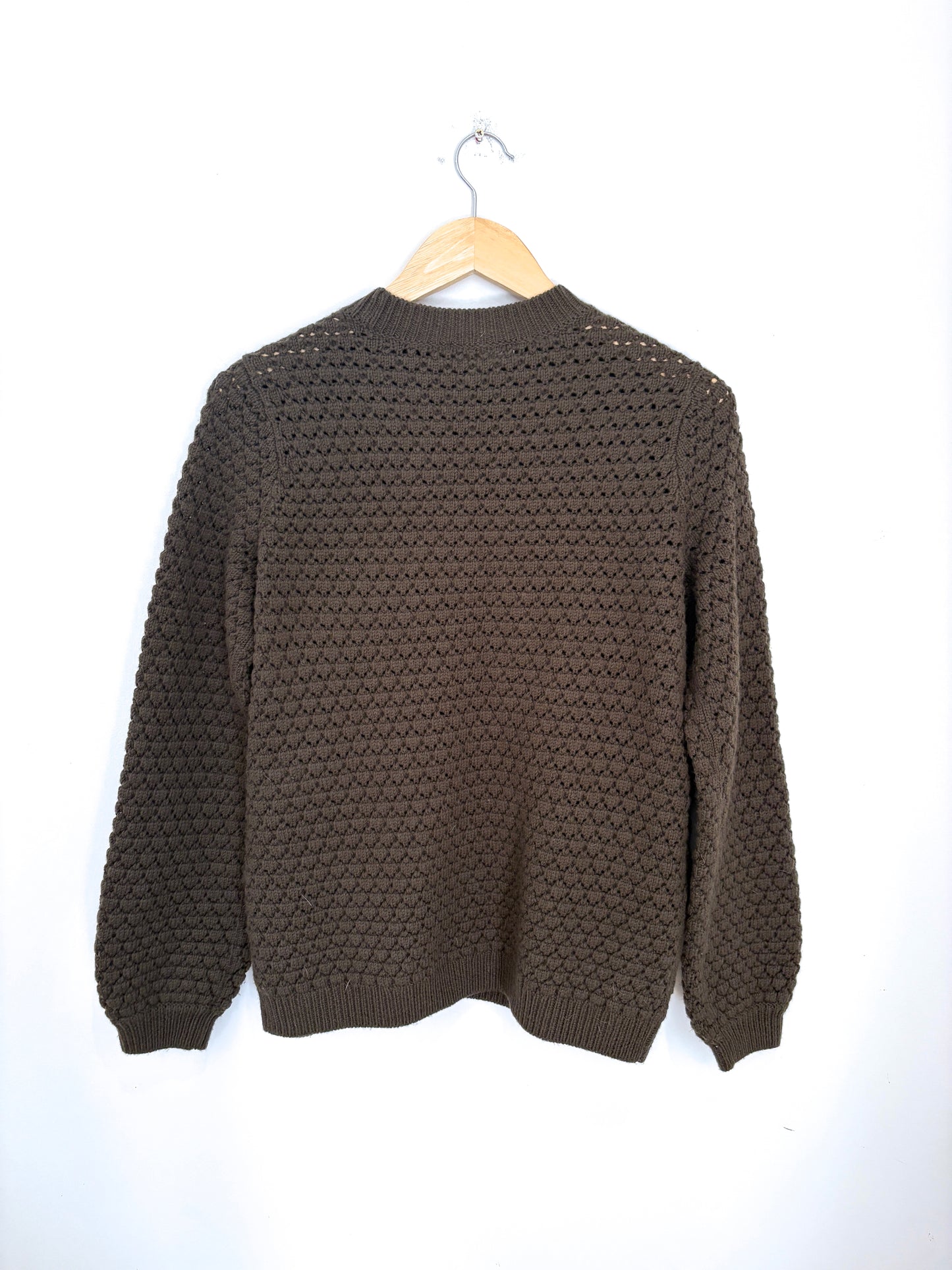 Sézane Wool Green Jumper M