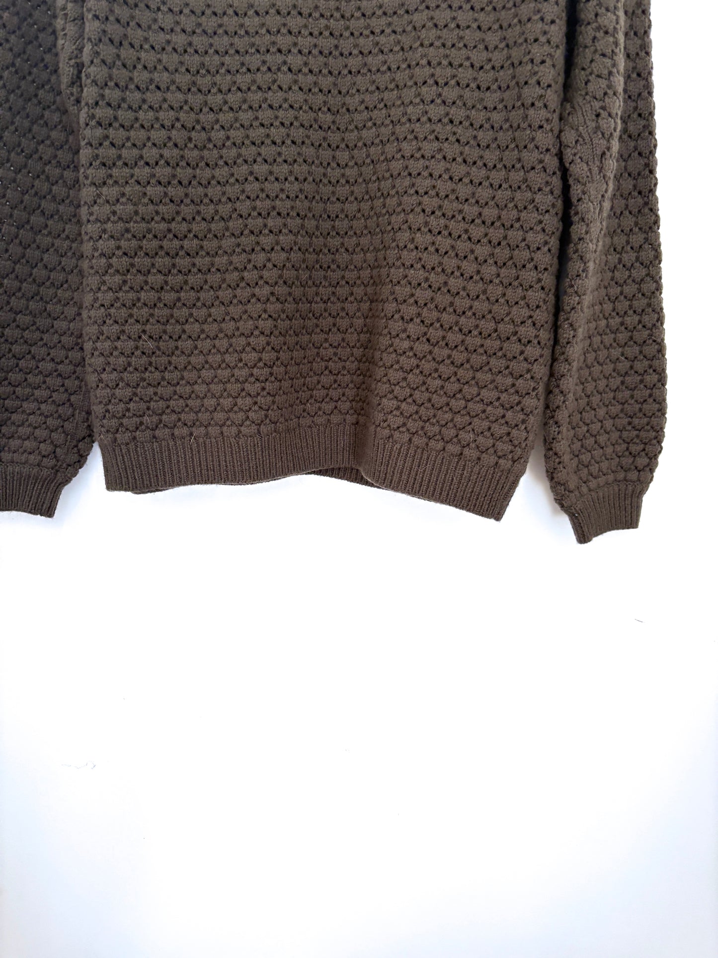 Sézane Wool Green Jumper M