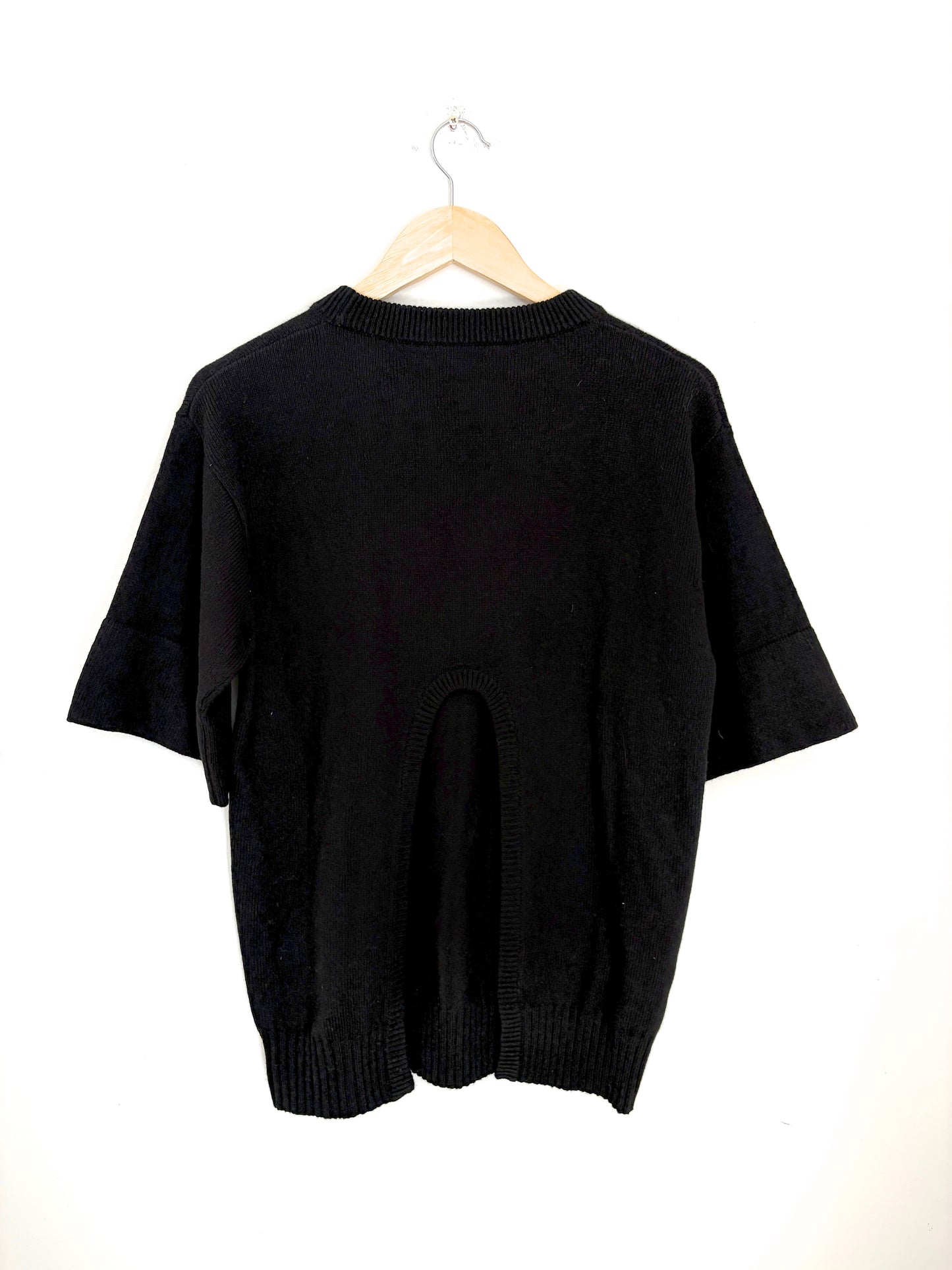 See by Chloe Black Wool Knit XS