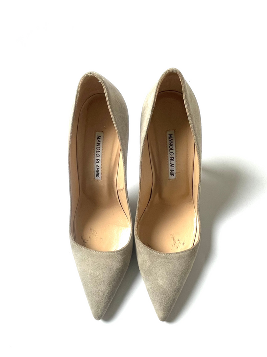 Manolo Blahnik Beige Pumps UK 3.5