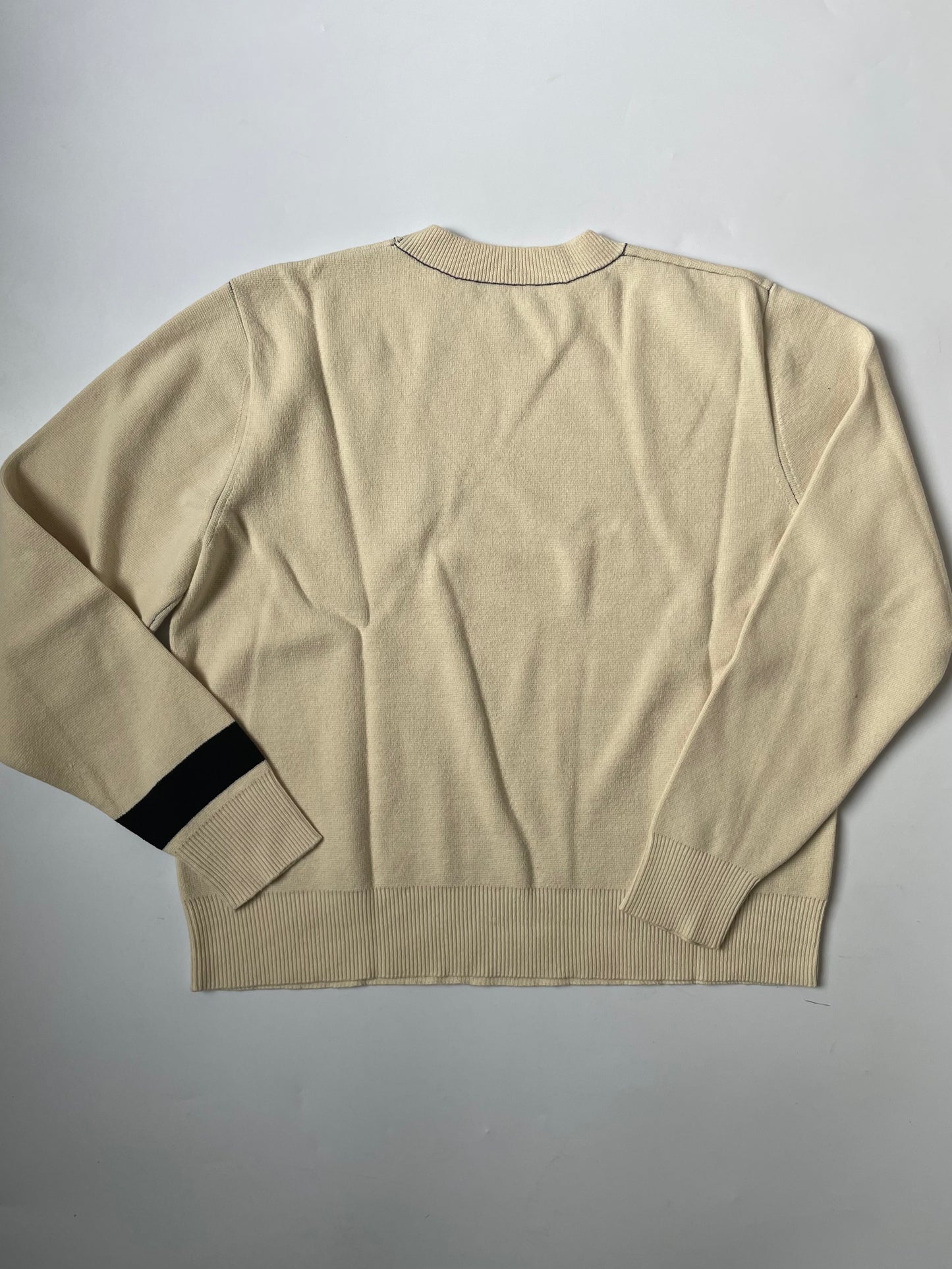Bella Freud Situation Wool And Cotton Blend Jumper M