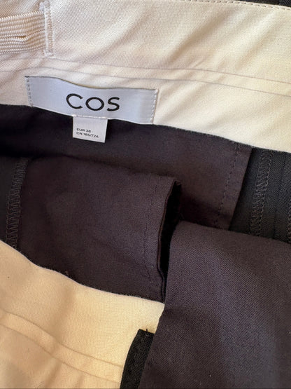 New With Tags Cos Wool Wide Leg Trousers UK 12