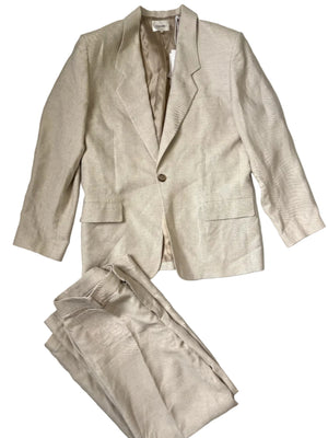 New With Tags Frame Linen Grandfather Suit M