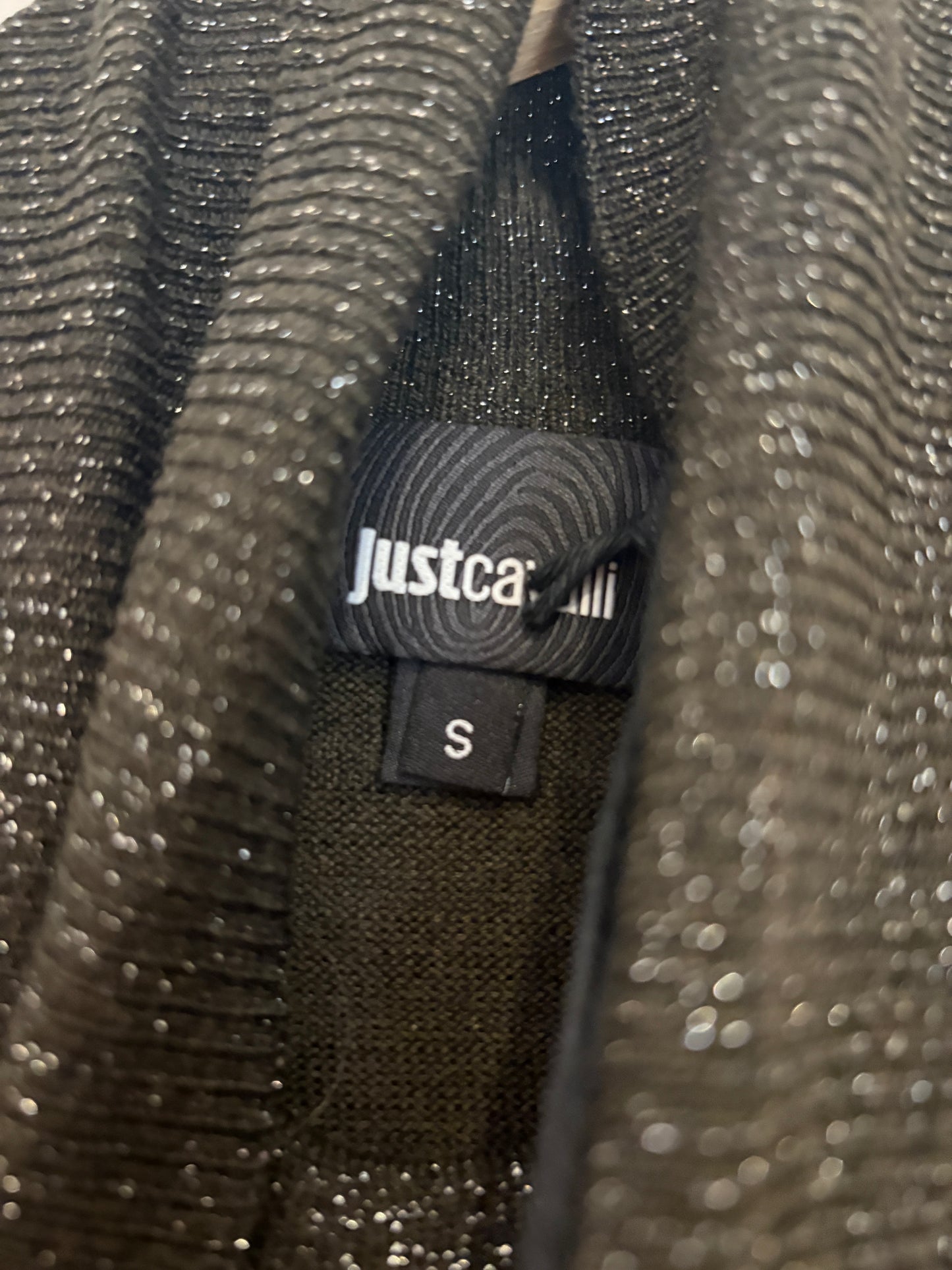 New With Tags Just Cavalli Lurex Jumper S