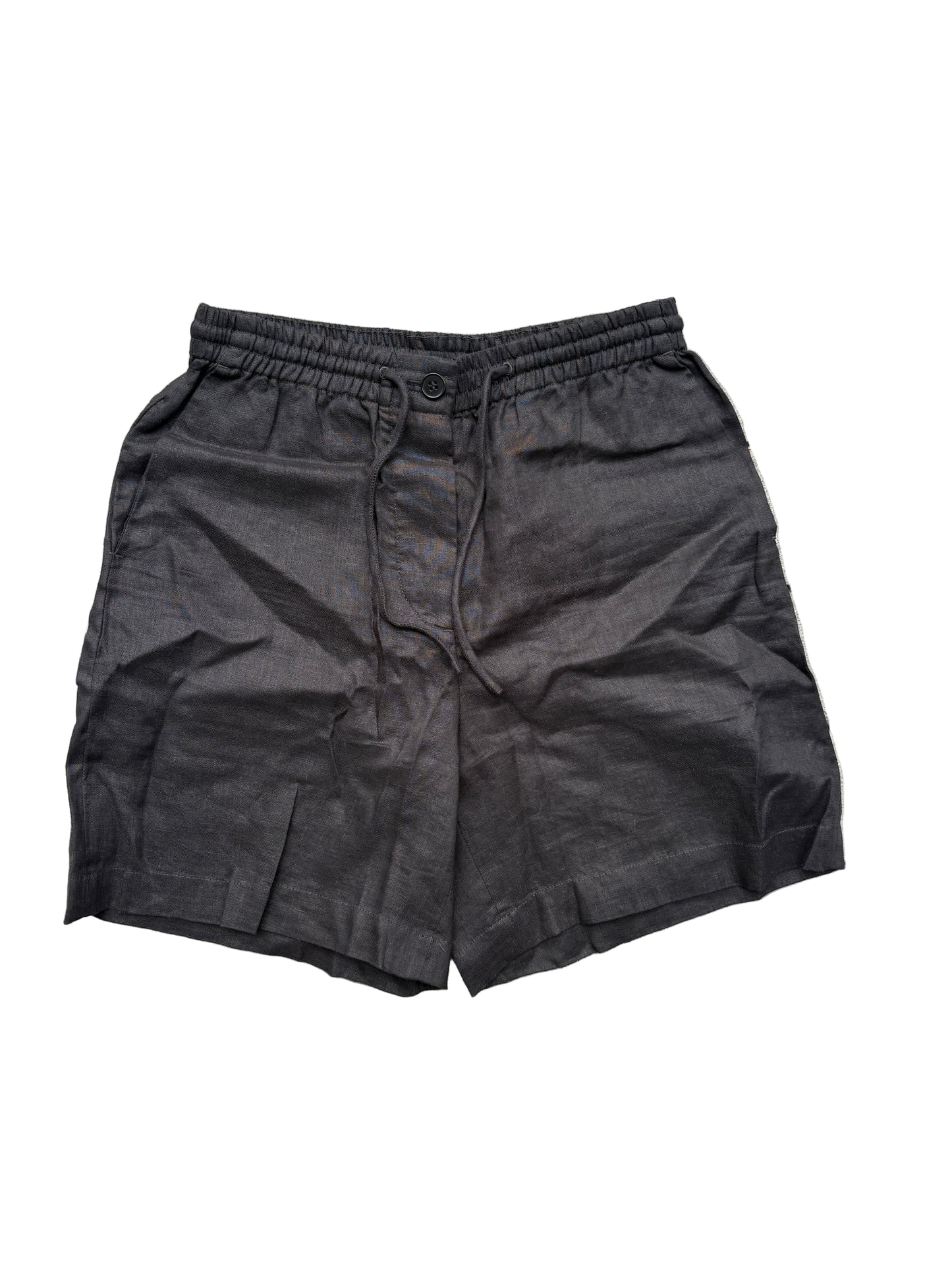 Arket Black Linen shorts