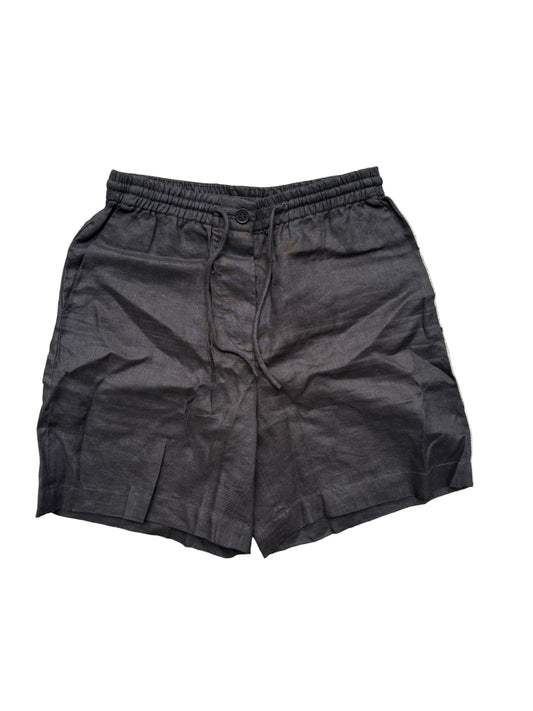 Arket Black Linen shorts