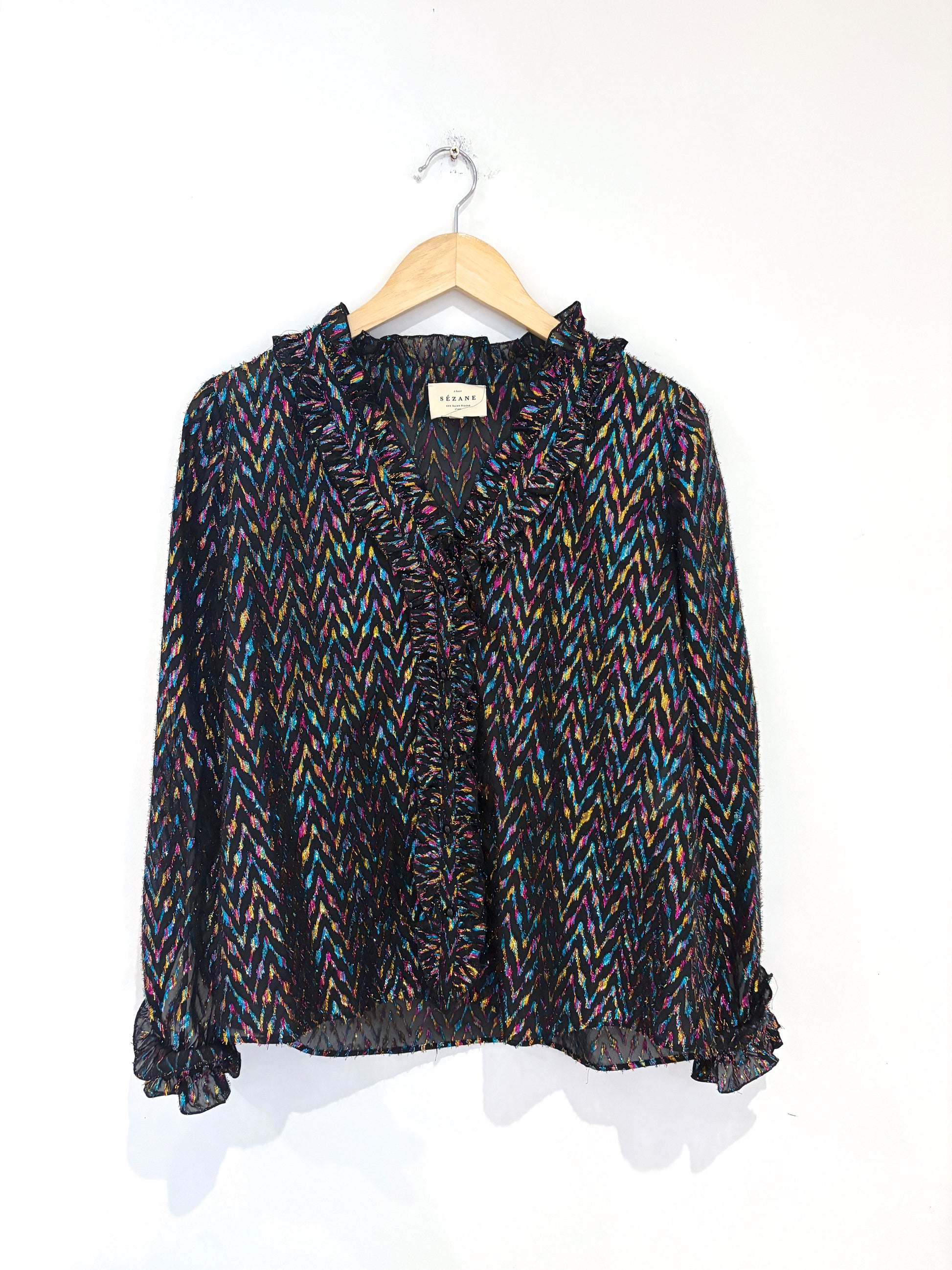 sezane kelly blouse